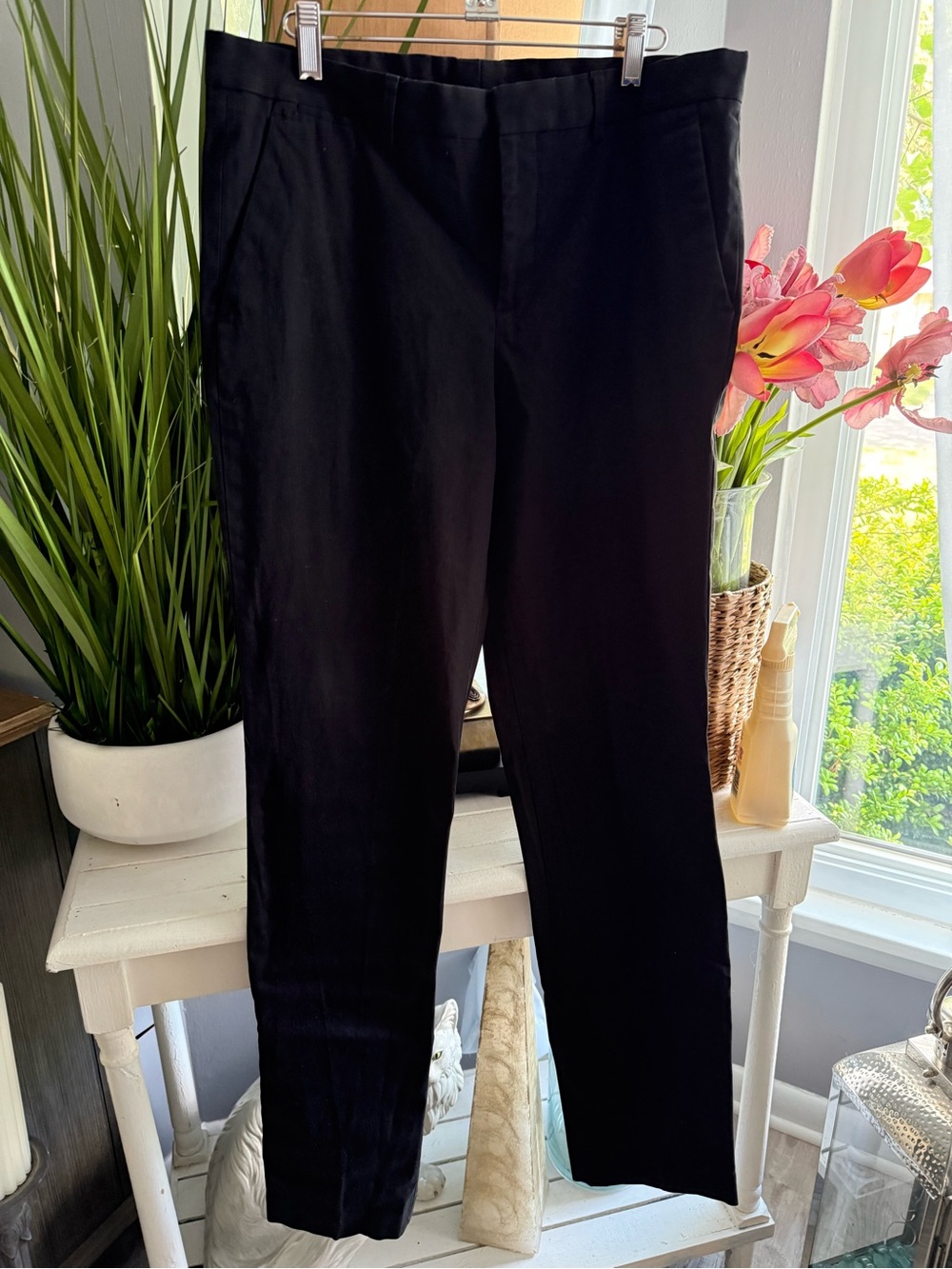 Express Men’s Black Photographer Dress Pants Cotton Waist 32/36 Regular